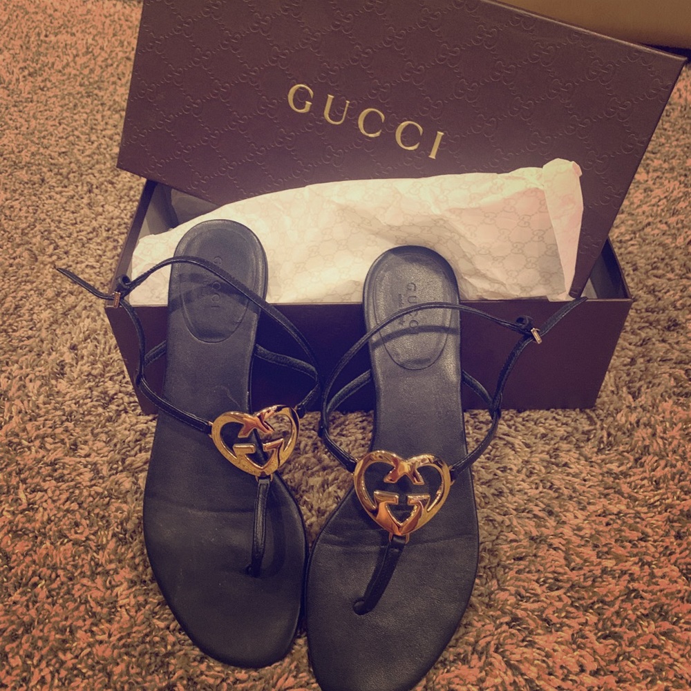 Gucci sandals size 37 and a half